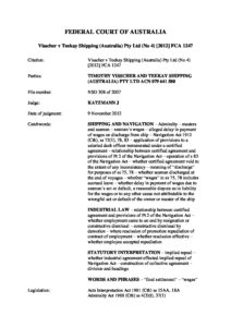 AUS_CASE_VISSCHER-V-TEEKAY_2011_ENG AUS_CASE_VISSCHER-V-TEEKAY_2011_ENG