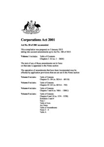 AUS_LEGISLATION_CORPORATIONS-ACT-2001_ENG-part-1 AUS_LEGISLATION_CORPORATIONS-ACT-2001_ENG-part-1