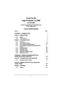 AUS_LEGISLATION_LEGAL-PROFESSION-ACT-2004_ENG AUS_LEGISLATION_LEGAL-PROFESSION-ACT-2004_ENG