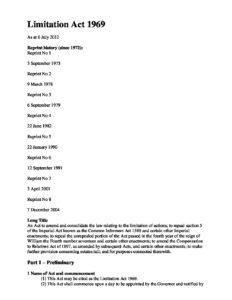 AUS_LEGISLATION_LIMITATION-ACT-NSW_1969_ENG