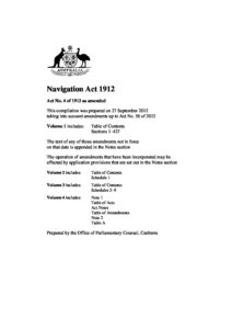 AUS_LEGISLATION_NAVIGATION-ACT-1912_ENGLISH AUS_LEGISLATION_NAVIGATION-ACT-1912_ENGLISH