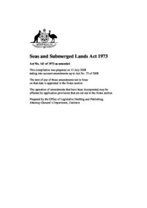 AUS_LEGISLATION_SEAS-SUBMERGED-LANDS-ACT_1973_ENG