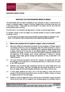 BRAZIL.SUBJECTGUIDE.MARITIMELIENSFORSEAFARERSWAGES_2013_ENG