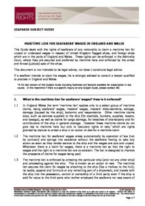 ENGLAND.SUBJECTGUIDE.MARITIMELIENSFORSEAFARERSWAGES_2013_ENG ENGLAND.SUBJECTGUIDE.MARITIMELIENSFORSEAFARERSWAGES_2013_ENG