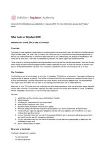GBR_CODE-OF-CONDUCT_SOLICITORS-REGULATION-AUTHORITY-CODE-OF-CONDUCT-2011_ENG GBR_CODE-OF-CONDUCT_SOLICITORS-REGULATION-AUTHORITY-CODE-OF-CONDUCT-2011_ENG