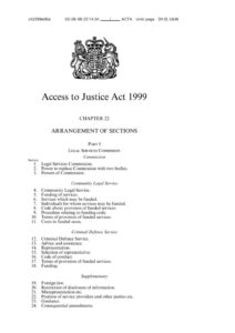 GBR_LEGISLATION_ACCESS-TO-JUSTICE-ACT-1999_ENG1 GBR_LEGISLATION_ACCESS-TO-JUSTICE-ACT-1999_ENG1