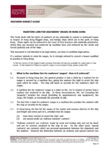 HONG-KONG.SUBJECTGUIDE.MARITIMELIENSFORSEAFARERSWAGES_2013_ENG HONG-KONG.SUBJECTGUIDE.MARITIMELIENSFORSEAFARERSWAGES_2013_ENG