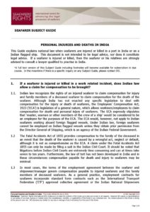 INDIA.SUBJECTGUIDE.PERSONAL-INJURIESANDDEATHS_2014_ENG_WEB