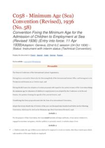 INTERNATIONAL_TREATY_ILO-CONVENTION-C058_1936_ENG