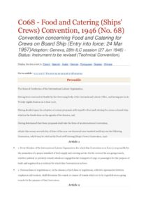 INTERNATIONAL_TREATY_ILO-CONVENTION-C068_1946_ENG