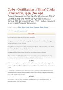 INTERNATIONAL_TREATY_ILO-CONVENTION-C069_1946_ENG