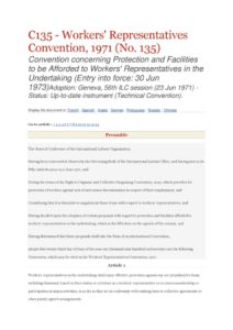 INTERNATIONAL_TREATY_ILO-CONVENTION-C135_1971_ENG INTERNATIONAL_TREATY_ILO-CONVENTION-C135_1971_ENG