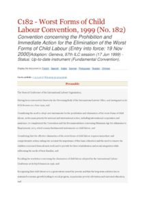 INTERNATIONAL_TREATY_ILO-CONVENTION-C182_1999_ENG INTERNATIONAL_TREATY_ILO-CONVENTION-C182_1999_ENG