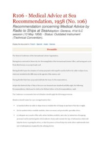 INTERNATIONAL_TREATY_ILO-REC-R106_1958_ENG