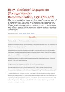 INTERNATIONAL_TREATY_ILO-REC-R107_1958_ENG INTERNATIONAL_TREATY_ILO-REC-R107_1958_ENG