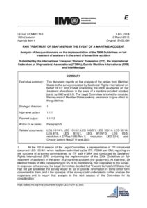 INTERNATIONAL_TREATY_ITF-IFSMA-CMI-INTERMANAGER-SUBMISSION-TO-IMO-LEG-102-4_2015_ENG