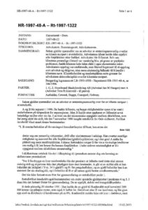 NOR_LEGISLATION_RT-1997_08_22_1997_NOR1 NOR_LEGISLATION_RT-1997_08_22_1997_NOR1