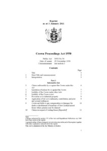 NZL_LEGISLATION_CROWN-PROCEEDINGS-ACT_1950_ENG NZL_LEGISLATION_CROWN-PROCEEDINGS-ACT_1950_ENG