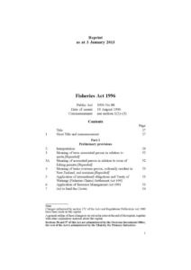 NZL_LEGISLATION_FISHERIES-ACT_1996(2)_ENG NZL_LEGISLATION_FISHERIES-ACT_1996(2)_ENG