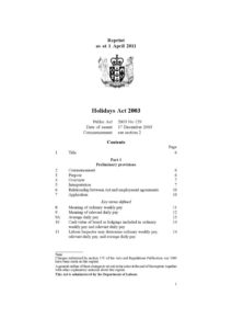 NZL_LEGISLATION_HOLIDAYS-ACT_2003_ENG NZL_LEGISLATION_HOLIDAYS-ACT_2003_ENG
