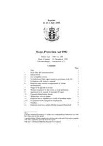 NZL_LEGISLATION_WAGES-PROTECTION-ACT_1983_ENG NZL_LEGISLATION_WAGES-PROTECTION-ACT_1983_ENG