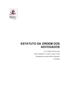 PRT_CODE-OF-CONDUCT_STATUTE-OF-THE-PORTUGUESE-BAR-ASSOCIATION_2005_PRT1