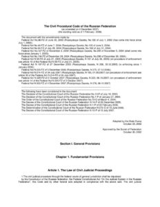 RUS_LEGISLATION_CIVIL-PROCEDURE_2002_ENG RUS_LEGISLATION_CIVIL-PROCEDURE_2002_ENG