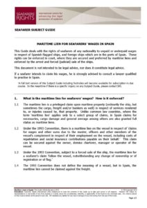SPAIN.SUBJECTGUIDE.MARITIMELIENFORSEAFARERSWAGES_2013_ENG SPAIN.SUBJECTGUIDE.MARITIMELIENFORSEAFARERSWAGES_2013_ENG