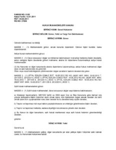 TUR_CIVIL-PROCEDURE-CODE_2011_TUR TUR_CIVIL-PROCEDURE-CODE_2011_TUR