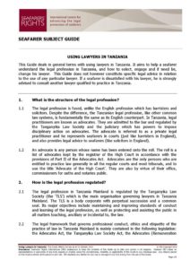 TZA_LEGAL-GUIDE_USING-LAWYERS_2012_ENG1 TZA_LEGAL-GUIDE_USING-LAWYERS_2012_ENG1