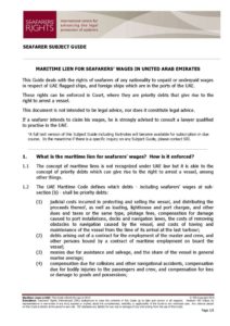 UAE.SUBJECTGUIDE.MARITIMELIENSFORSEAFARERSWAGES_2013_ENG UAE.SUBJECTGUIDE.MARITIMELIENSFORSEAFARERSWAGES_2013_ENG