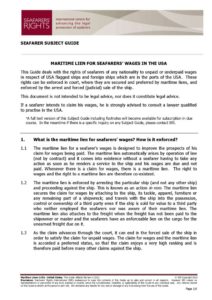 USA.SUBJECTGUIDE.MARITIMELIENSFORSEAFARERSWAGES_2013_ENG