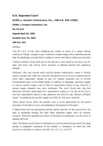 USA_CASE_GRIFFEN-V-OCEANIC-CONTRACTORS_1982_ENG USA_CASE_GRIFFEN-V-OCEANIC-CONTRACTORS_1982_ENG