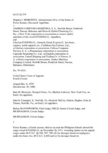 USA_CASE_MOREWITZ-V-ANDROS-COMPANIA-MARITIME_1980_ENG