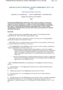 ZAF_LEGISLATION_JURISDICTION-OF-REGIONAL-COURTS-AMENDMENT-ACT_2008_ENG ZAF_LEGISLATION_JURISDICTION-OF-REGIONAL-COURTS-AMENDMENT-ACT_2008_ENG